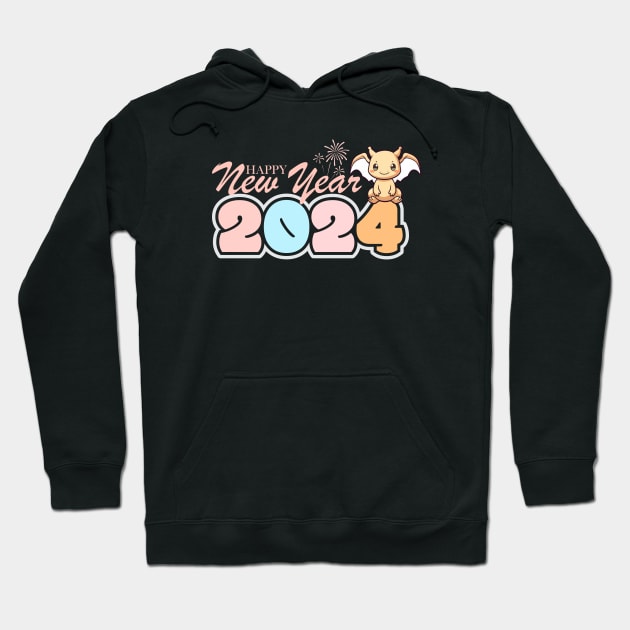 new-year-2024 Hoodie by DewaJassin